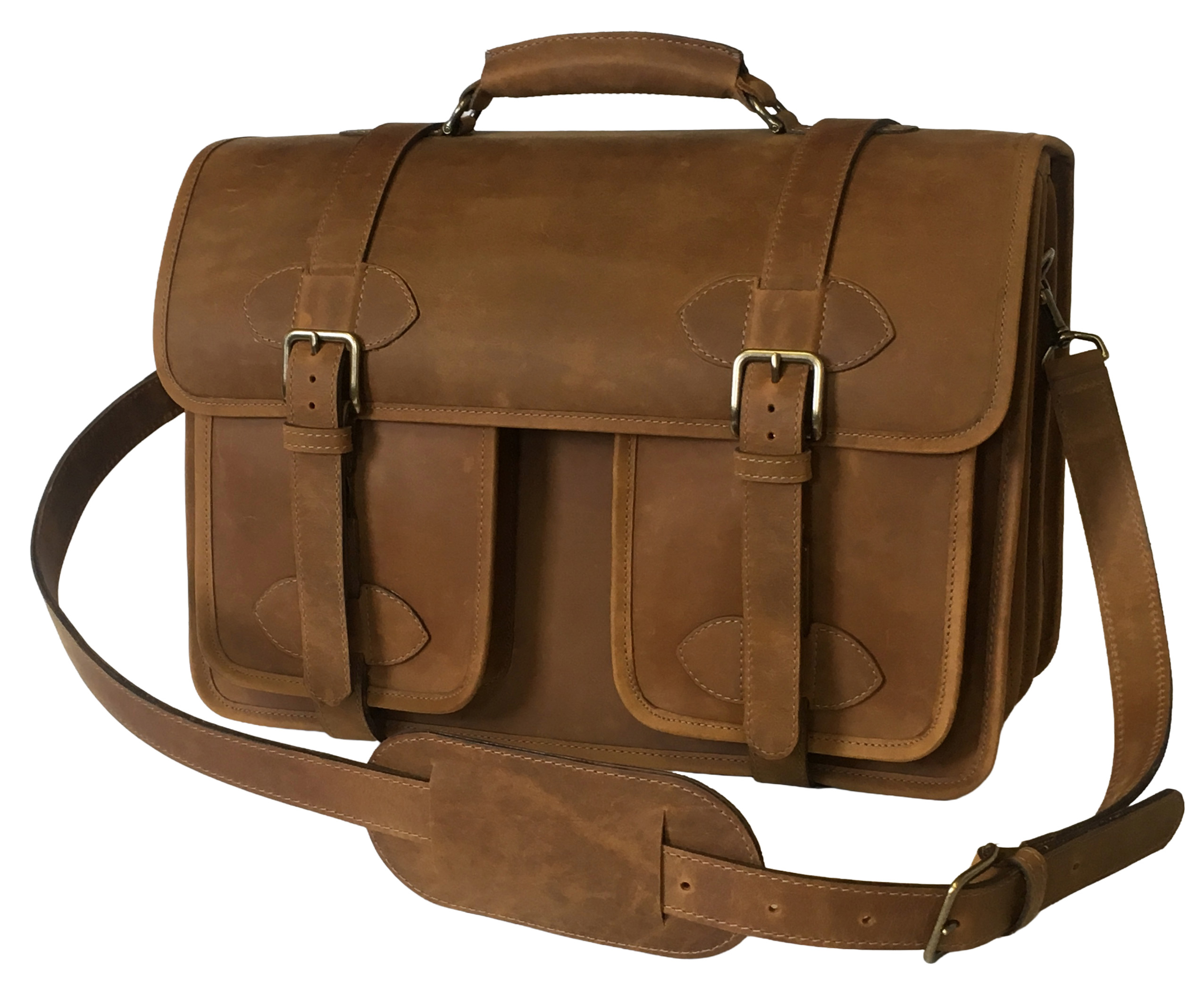 #10 — Custom Scholar – Crazy Horse Leather